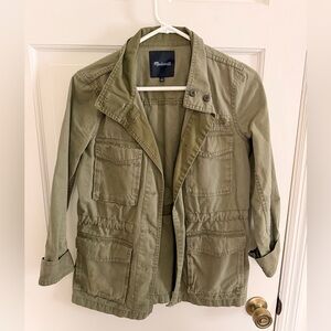 Madewell Army Green Utility Jacket